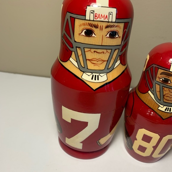 VINTAGE Alabama Crimson Tide: Nesting Dolls Set - Picture 2 of 11
